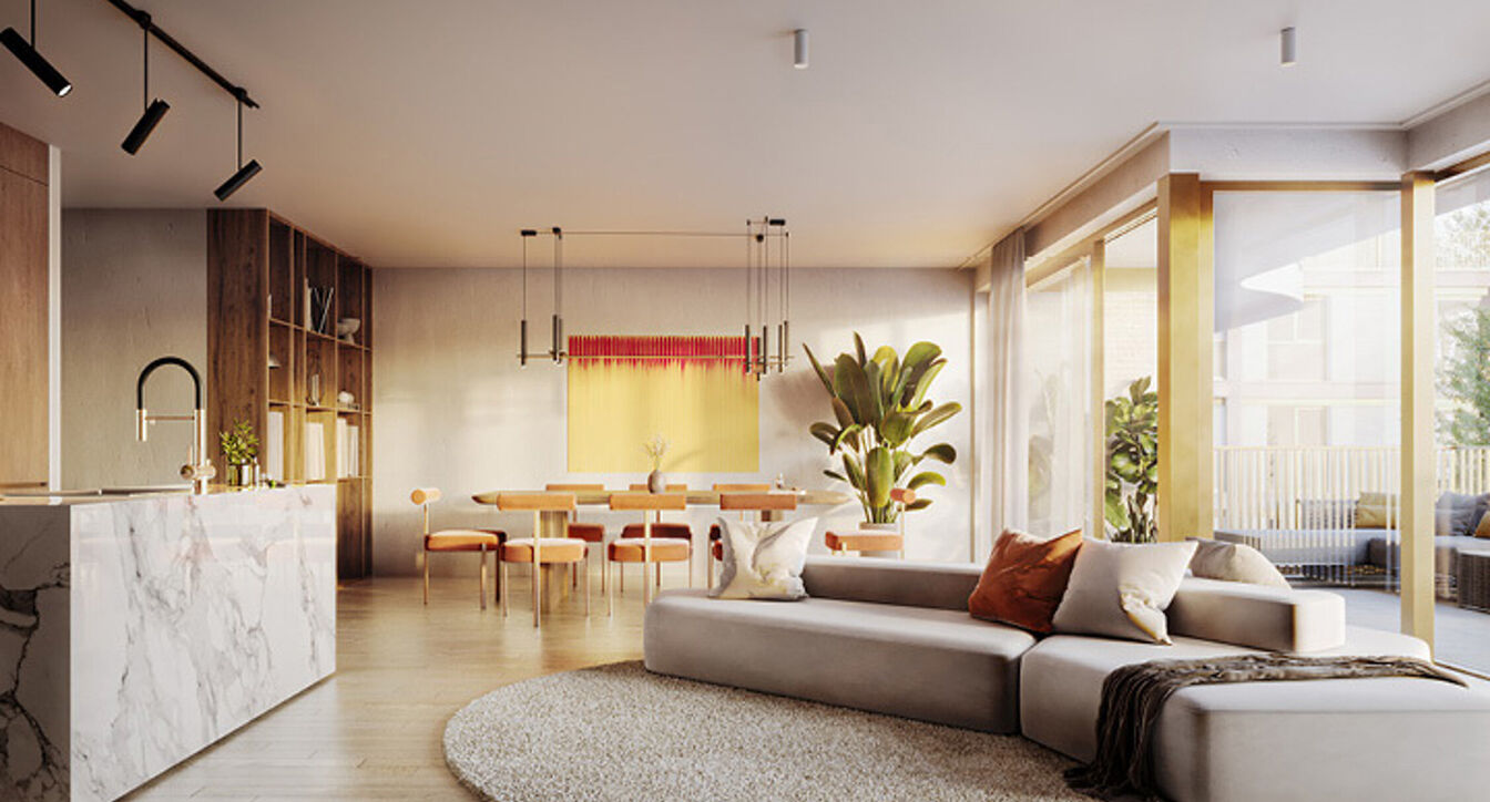 3 slpk appartementen in Mol