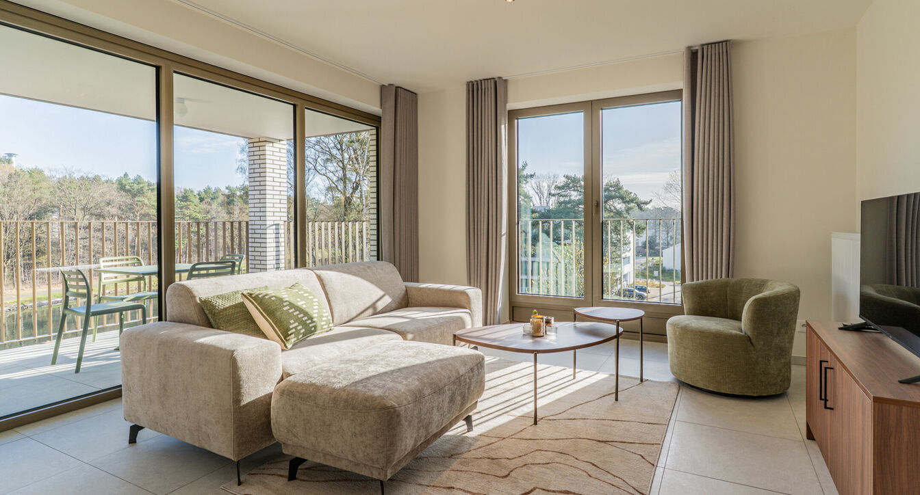 Dit ruim en lichtrijk 1-slaapkamerappartement (60 &ndash; 63 m&sup2;) is perfect voor maximaal 2 personen en is ideaal voor personen die een flexibele woonoplossing zoeken.

Dit appartement wordt aangeboden door Best Flats met een all-in concept: volledig gemeube