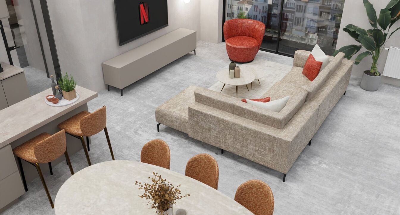 Dit ruim en lichtrijk 1-slaapkamerappartement (60 &ndash; 63 m&sup2;) is perfect voor maximaal 2 personen en is ideaal voor personen die een flexibele woonoplossing zoeken.

Dit appartement wordt aangeboden door Best Flats met een all-in concept: volledig gemeube