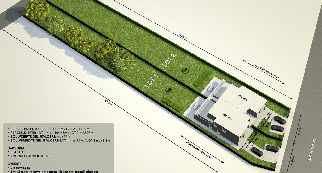 Bouwgrond te koop in Balen