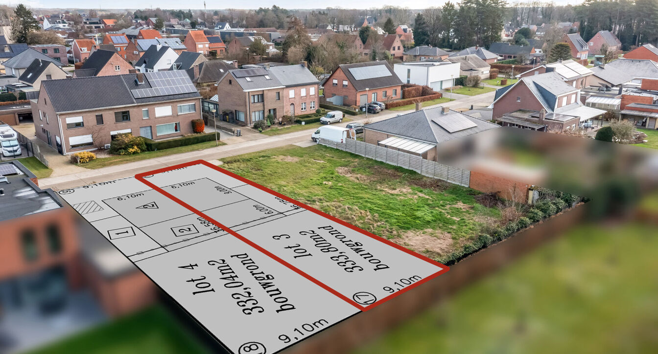 Bouwgrond te koop in Lille