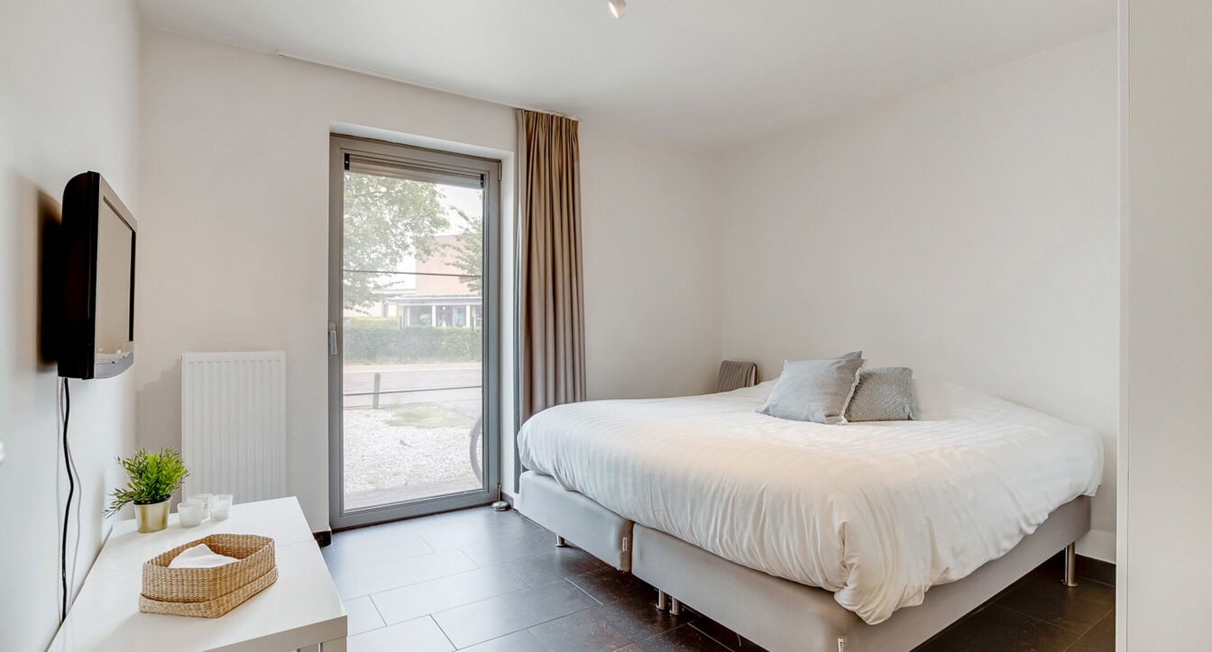 Gelijkvloerse verd. + tuin te huur in Geel