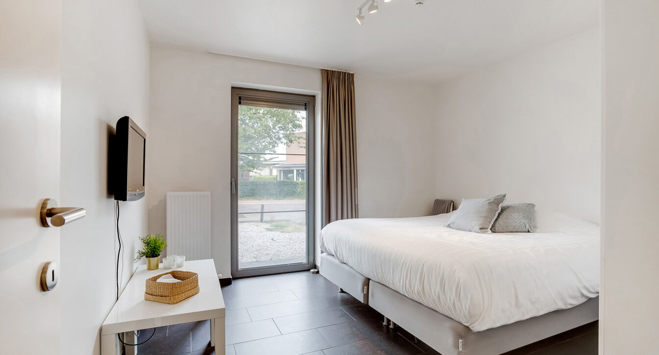 Gelijkvloerse verd. + tuin te huur in Geel