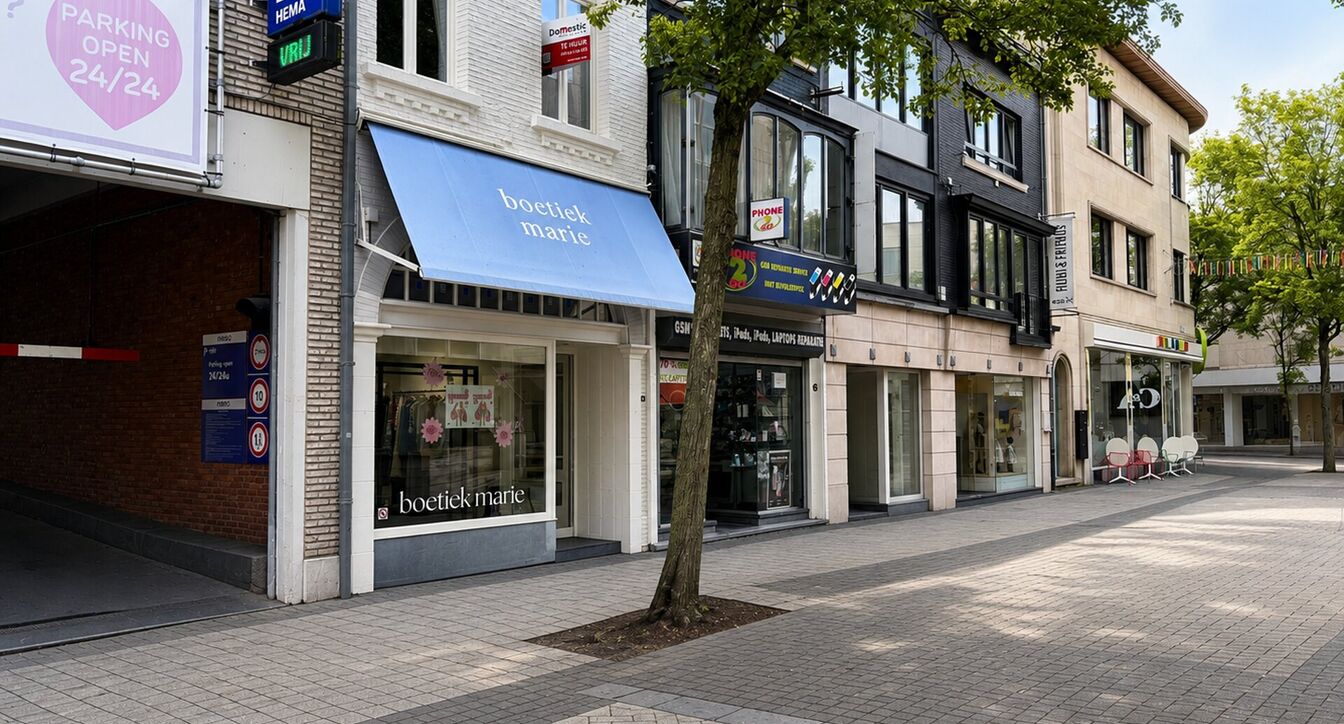Individuele handelszaak te huur in Turnhout